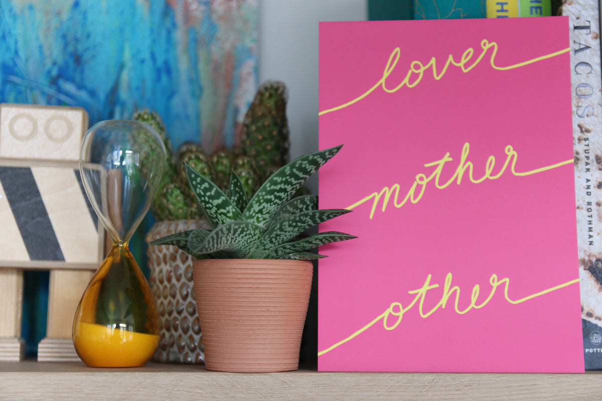 *IMPERFECTLY PERFECT* LOVER MOTHER OTHER: POEMS - SIGNED + FREE PRINT!