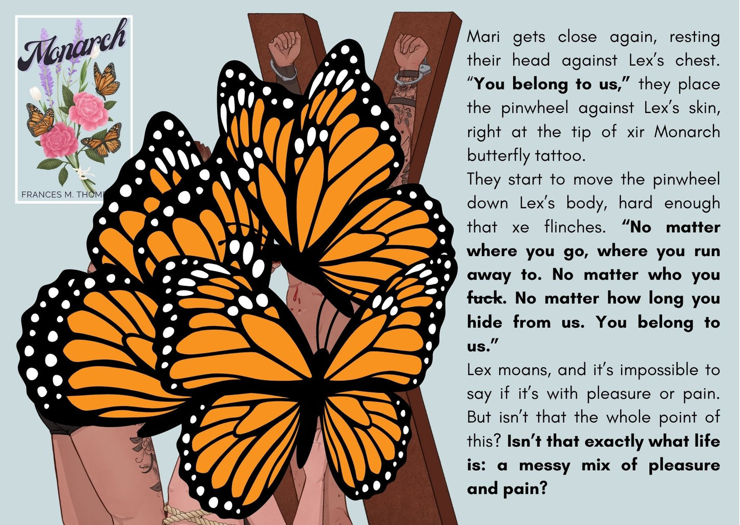 PRE-ORDER SIGNED *MONARCH* PAPERBACK & GET FREE NSFW ART & SWAG!