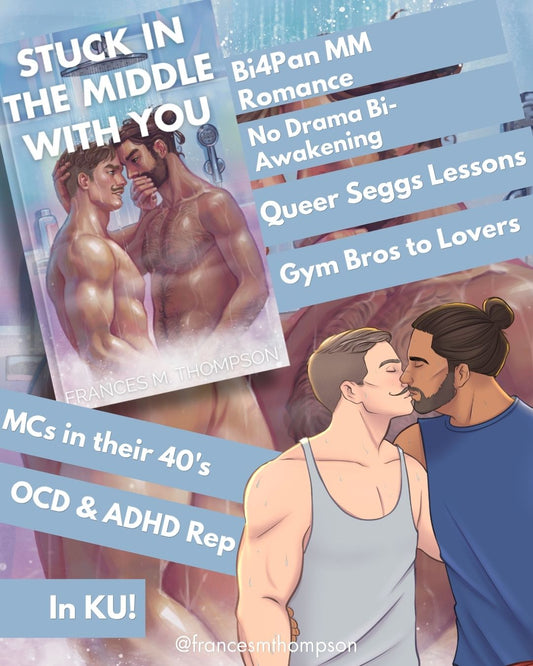 *IMPERFECTLY PERFECT* STUCK IN THE MIDDLE WITH YOU SPECIAL EDITION SIGNED PAPERBACK + FREE ART