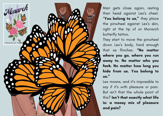 PRE-ORDER SIGNED *MONARCH* PAPERBACK & GET FREE NSFW ART & SWAG!