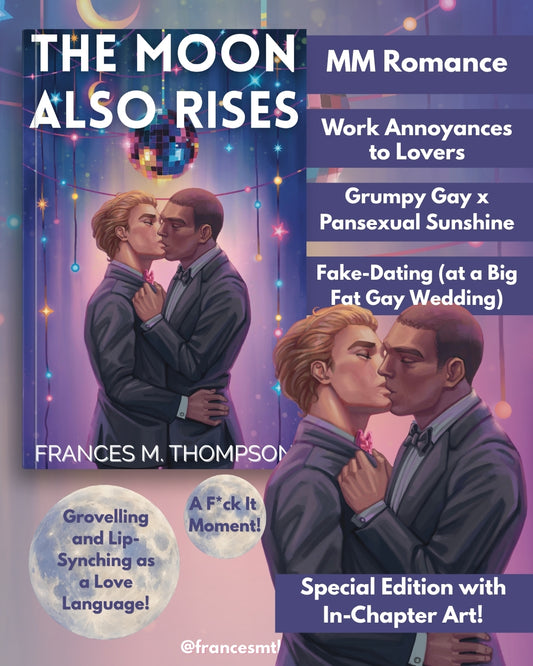 *THE MOON ALSO RISES SPECIAL EDITION* SIGNED PAPERBACK + FREE ART!
