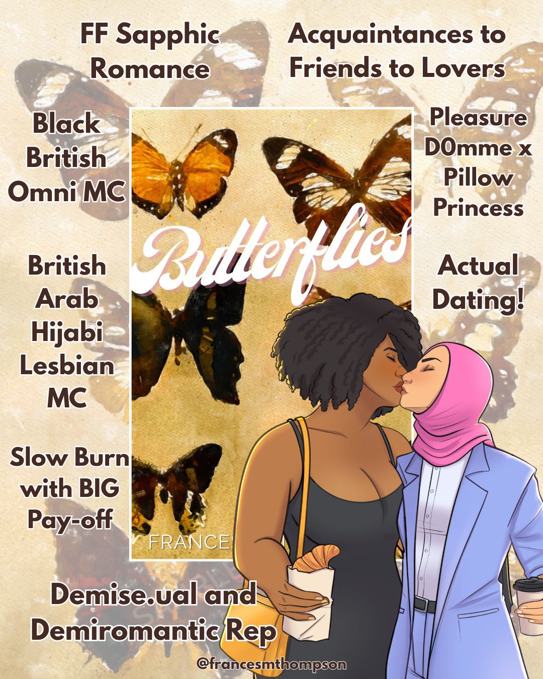 *BUTTERFLIES* - OLD COVER!!!! - SIGNED PAPERBACK